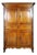Louis XV Four-Leaf Wardrobe in Walnut For Sale