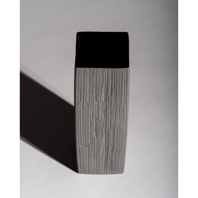 Black Porcelain Vase Trio by Martin Freyer and Elsa Fischer-Treyden for Rosenthal, 1960s, Set of 3 For Sale - Image 18 of 18