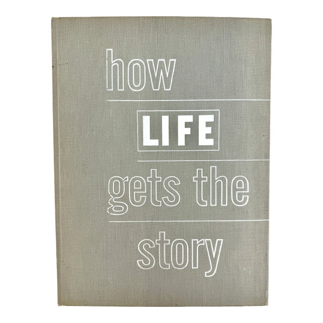 1955 Vintage Book, How Life Gets the Story For Sale