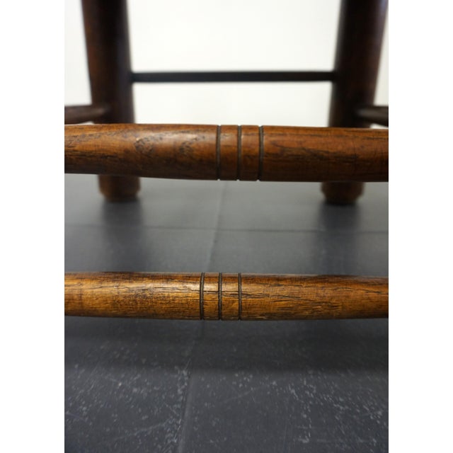 French Fireplace Low Chair, 1950s For Sale - Image 6 of 7