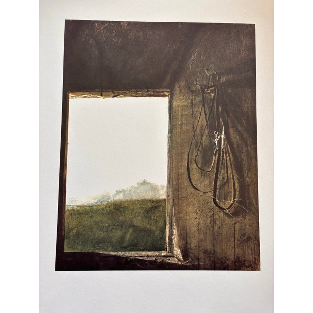Realism Andrew Wyeth, Burning Off, 1962 Published Lithograph Print (Offset) American Realism For Sale - Image 3 of 9