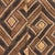African Early 20th Century Kuba Square Raffia Textile 54x25 Inch For Sale - Image 3 of 7