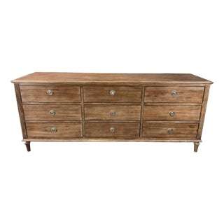 Restoration Hardware Maison Collection 9-Drawer Dresser For Sale