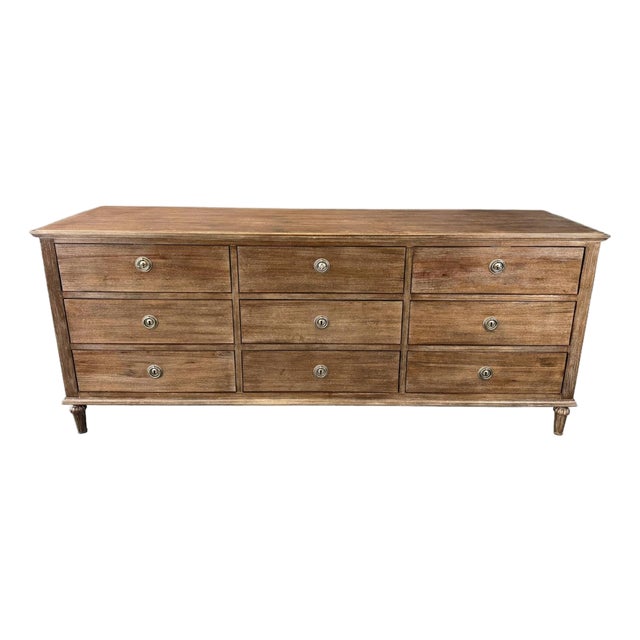 Restoration Hardware Maison Collection 9-Drawer Dresser For Sale
