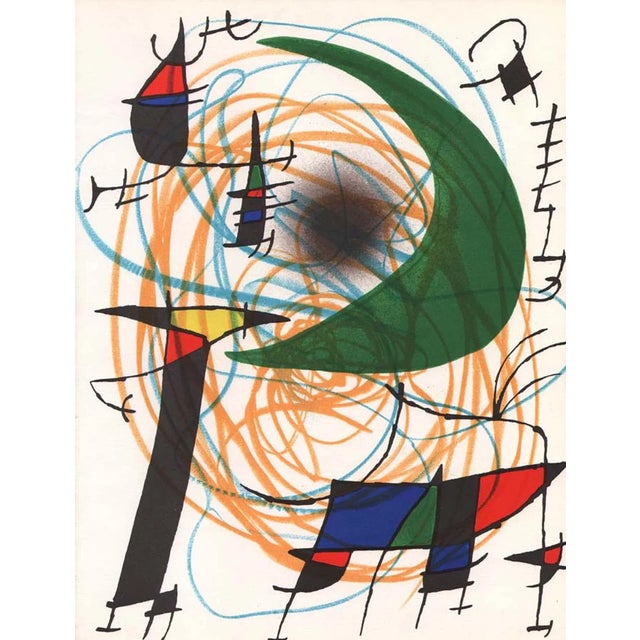 Artist: Joan Miro Country: Spain Title: Untitled V1-5 Medium: Original Lithograph Marks: Not signed not numbered Size:...