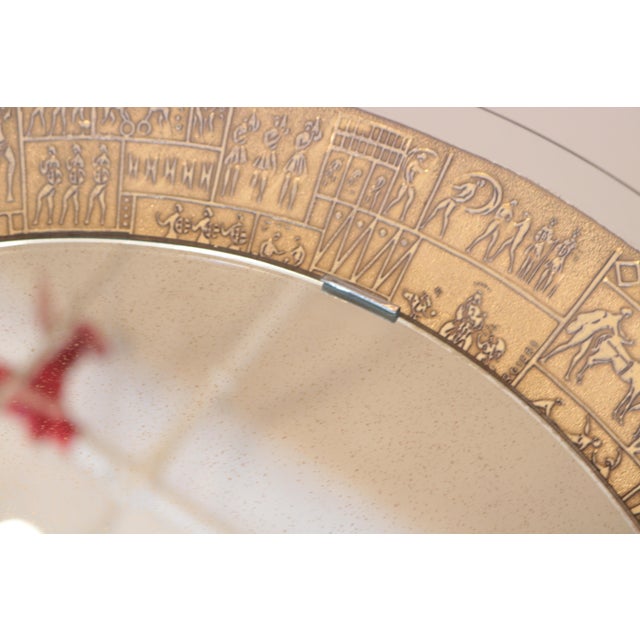 1960s Fine Modernist Backlit Mirror by M. Furgieri For Sale - Image 9 of 18