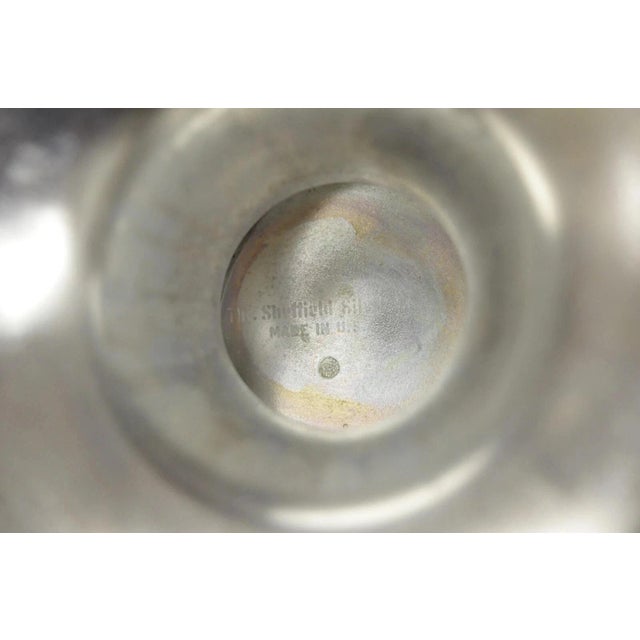 Late 20th Century All State World Series Challenge 82 Baseball Silver Plated Trophy Cup Ice Bucket For Sale - Image 10 of 11