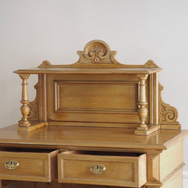 Antique Gründerzeit Vertiko Cabinet, 1900s For Sale - Image 4 of 18