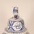 Antique Delft Vase Clock, Blue White Chinoiserie Vase Kangxi Style, Foo Dog Finial For Sale - Image 9 of 14