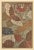 C1900 Japanese Textile Design Lithograph, Matted For Sale - Image 4 of 4
