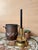 Antique Historicist Brass Candlestick, Germany, 1900s-1920s For Sale - Image 11 of 12