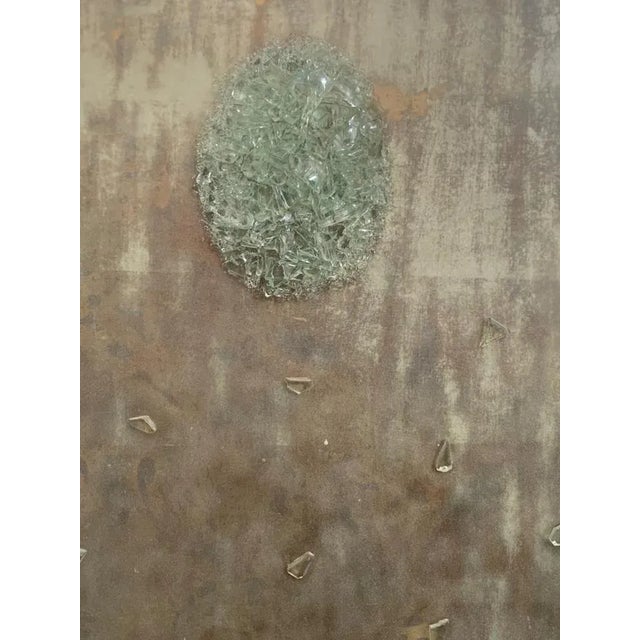 1970s Planet, Patinated Wood & Glass For Sale - Image 5 of 7