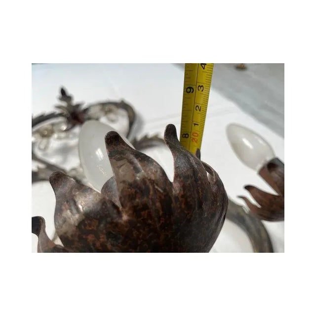 Brunito and Rush Florentine Wall Lamp by Simoeng For Sale - Image 9 of 11