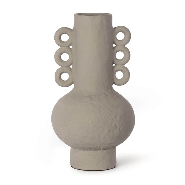 Regina Andrew Chandra Metal Vase For Sale - Image 4 of 4