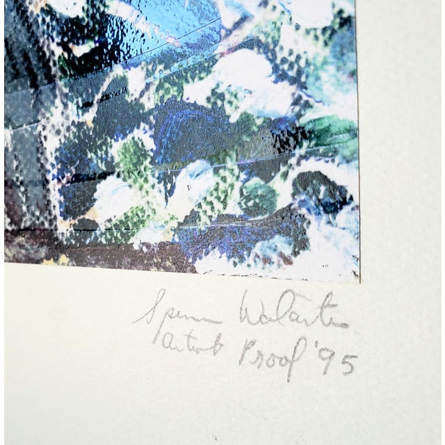 1995 Vintage St. Francis Cathedral Fine Art Proof Print, Signed Spencer Walaitis For Sale - Image 4 of 16