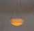 A three-stem pendant light with a frosted glass shade from the early 1900s. The glass is a lovely molded bowl shape with...