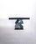 Equilibre Console in Blue and Black Tinded Marquetry by Aymeric Lefort For Sale - Image 10 of 18