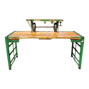 Fairbanks Railroad Luggage Cart Desk
