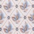 Contemporary Schumacher Basile Trellis Wallpaper in Delft & Sepia For Sale - Image 3 of 5
