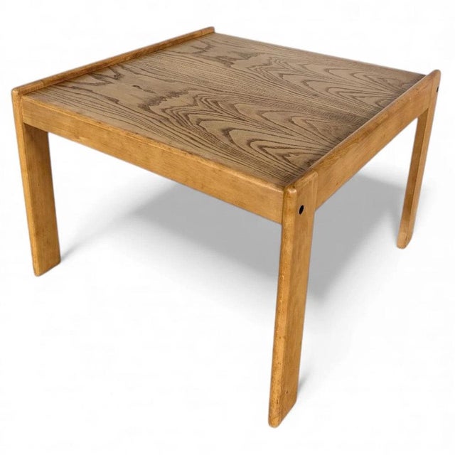 Danish Coffee Table in Beech and Oak, 1960s For Sale - Image 9 of 9