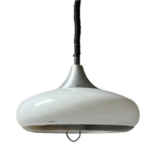 Space Age Plastic Pendant Light from Stilux Milano, 1970s For Sale