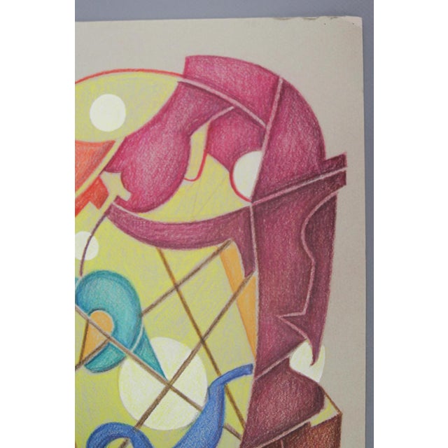 Fritz Klee, Abstract Composition, 1959, Drawing For Sale - Image 3 of 18