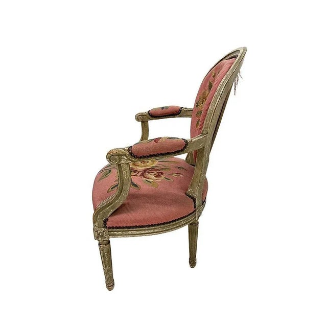 French Louis XVI Childrens Chair, 18th Century For Sale - Image 6 of 11