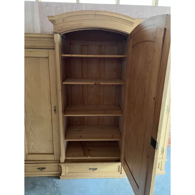 Swedish Pine Armoire Chairish
