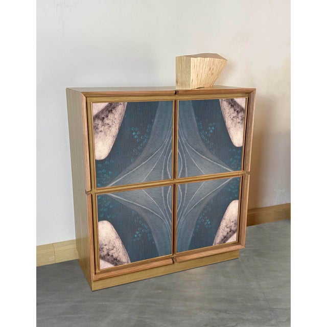 Contemporary Abstract Eight Sideboard by Mascia Meccani for Meccani Design For Sale - Image 3 of 8