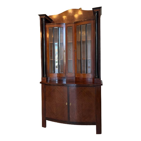 Art Nouveau Oak Veneer Buffet, 1900s For Sale