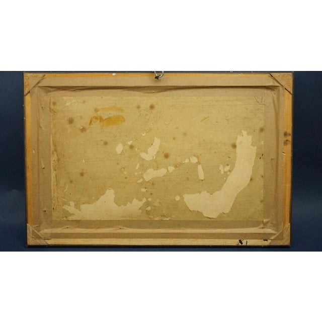 Otto Dill, Rural Landscape, 20th Century, Oil Painting on Cardboard For Sale - Image 15 of 18