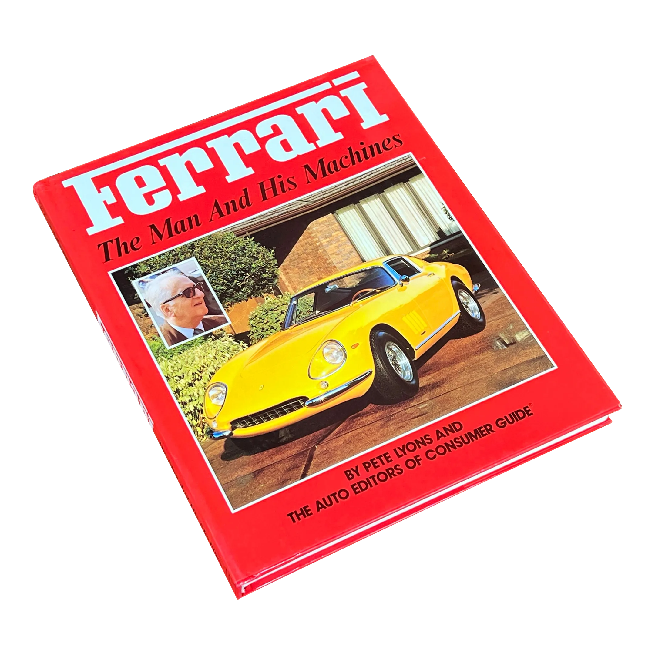 Vintage Ferrari Sports Car Coffee Table Book | Chairish