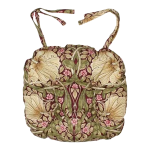 William Morris Pimpernel Aubergine Seat Pad