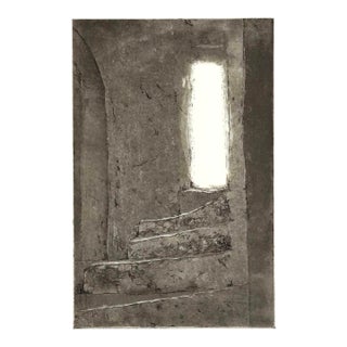 Rosemary Ladd Staircase Etching For Sale