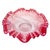 Victorian Antique 19th Century Victorian Cranberry Glass & Wilcox Silver Plate Co. Bride's Basket For Sale - Image 3 of 8