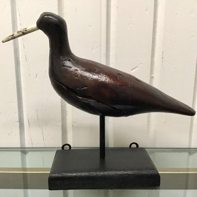 Antique Hand Carved Shore Bird Decoy Chairish