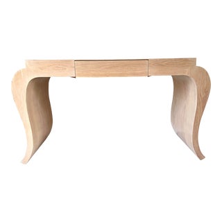 1980's Postmodern Ceruse Desk For Sale