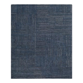 Bergamo Handmade Rug Slate 6x9 For Sale