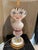 Italian 1970s Italian Pottery Female Mid Century Table Lamp For Sale - Image 3 of 7