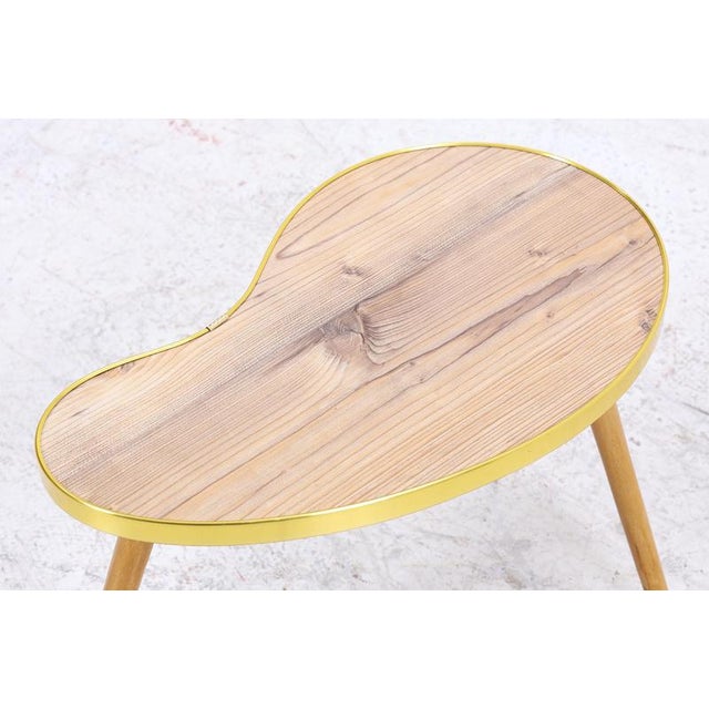 Mid-Century Kidney-Shaped Table or Plant Stand For Sale - Image 5 of 9