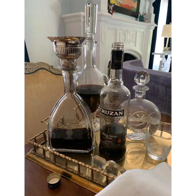 Mid 20th Century Silver Plate Wine Bar Funnel For Sale - Image 5 of 13