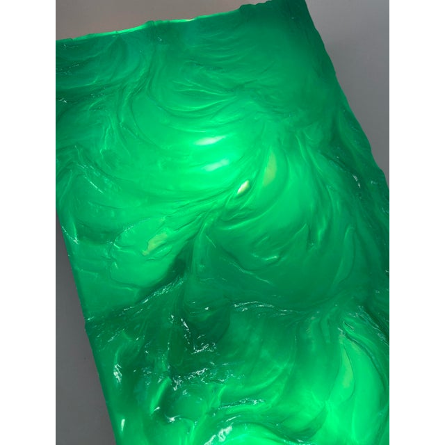 Space Age Pop Art Green Wall Lamp by Uwe Mersch, 1970s For Sale - Image 10 of 14