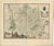 Antique Blue Map of Beauce & Perche, France, 1642 For Sale - Image 11 of 11