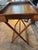 English Vintage 1970s British Colonial–style Faux Bamboo Tray Table. For Sale - Image 3 of 10