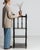19th Century Napoleon III Black Patinated Etagere France 19th Century For Sale - Image 5 of 8