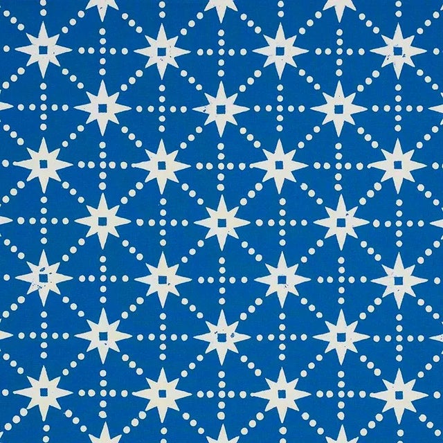 An enchanting star-and-dot design that can stand on its own or layer in beautifully with other patterns. Hand-block...
