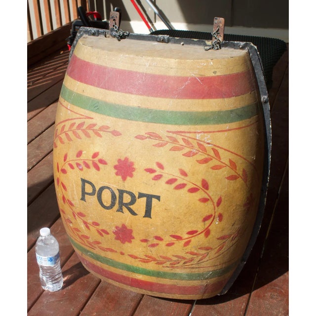 Vintage Port Wine Trade Sign For Sale - Image 10 of 10