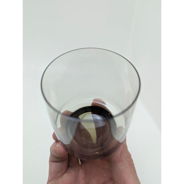 Glass No. 4419 Romance Punch Bowl Service by Friedrich Bundtzen for VEB Olg Oberlausitzer Glaswerke, GDR, 1962, Set of 7 For Sale - Image 7 of 18