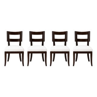 Klismos Set of 4 Dining Chairs For Sale