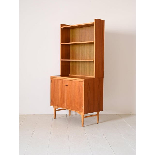 Vintage Bookcase with Table Shelf, 1960s For Sale - Image 6 of 13